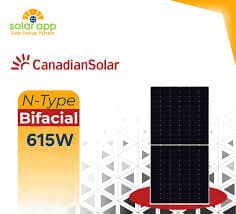 Canadian Solar 615W N-Type Bifacial