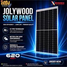 Inverex Jollywood 620W N-Type Bifacial Steel Frame