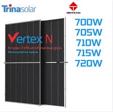 Trina Solar 720W N-Type Bifacial