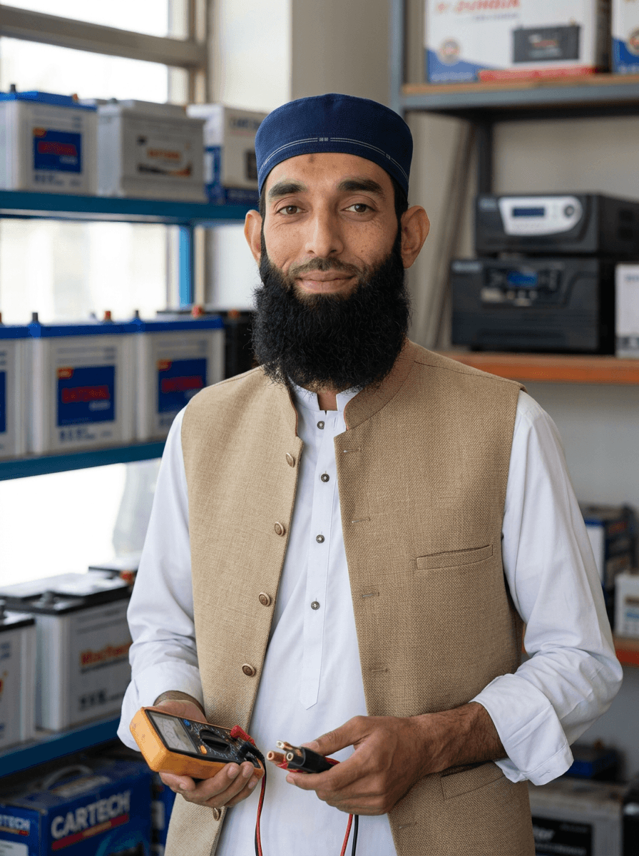 Muhammad Nawaz — Battery Solutions Expert